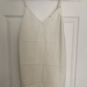 Aritzia white dress.